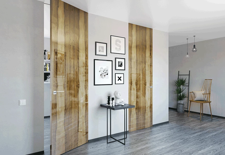 Глянцевые двери