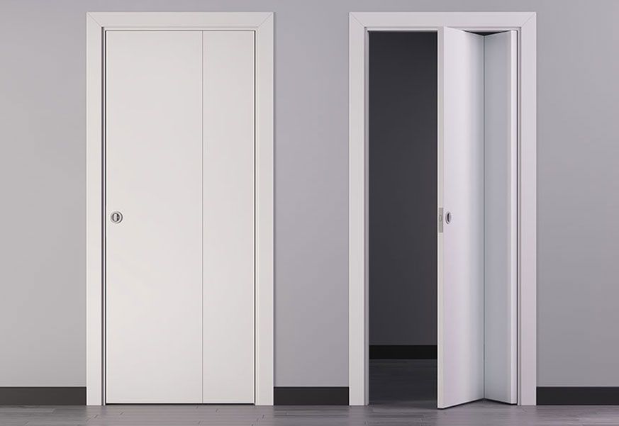 Двери-книжка – особенности и виды, как выбрать