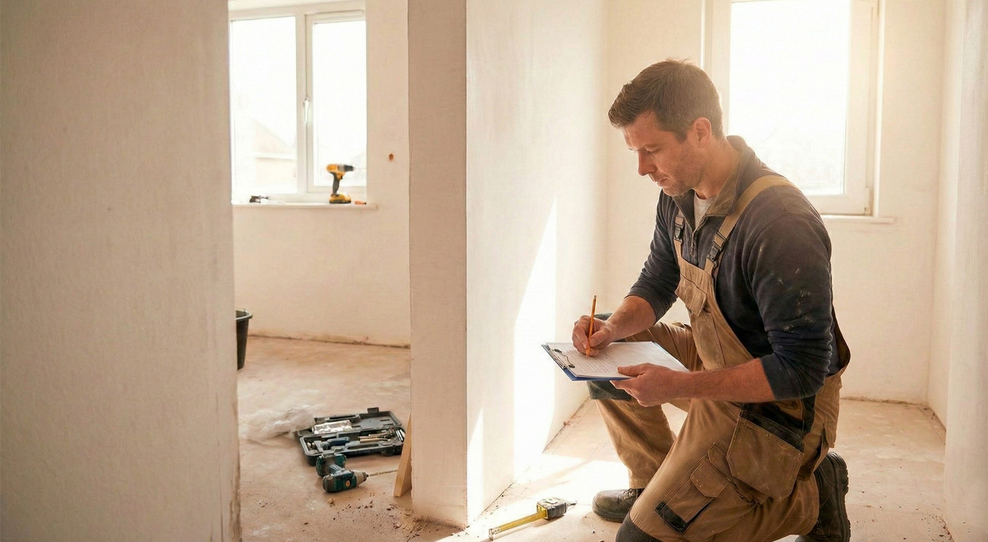 Замер дверного проема