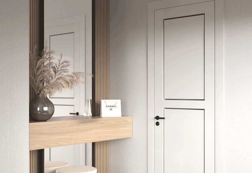 Межкомнатные двери в скандинавском стиле