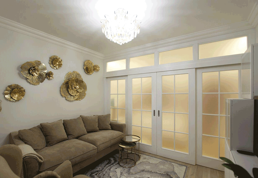 Межкомнатные двери с матовым стеклом