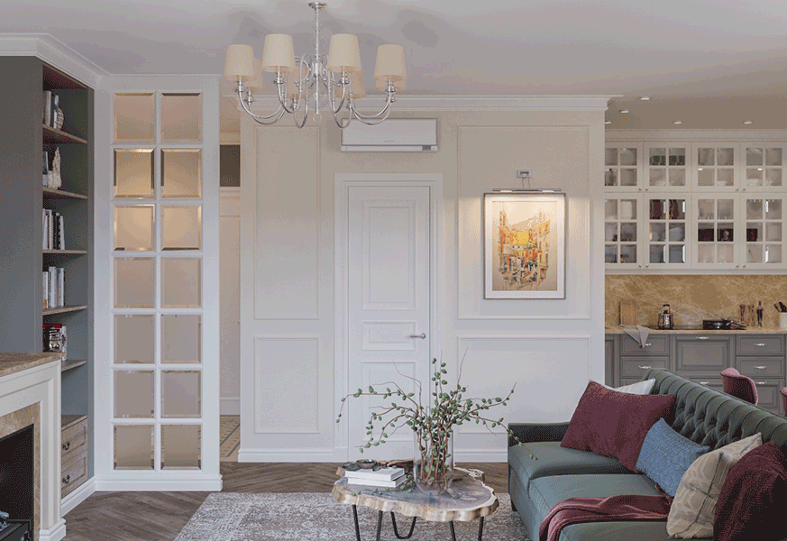 Двери в стиле античной классики