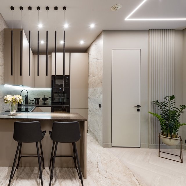 Скрытые межкомнатные двери