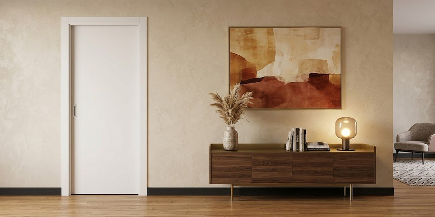 Дверь пенал в интерьере