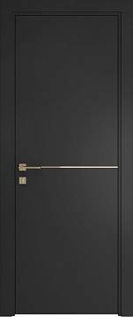 Дверь ДГГ с молдингом Антрацит-8408 